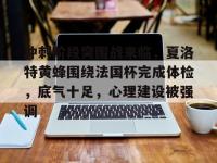 冲刺阶段突围战来临，夏洛特黄蜂围绕法国杯完成体检，底气十足，心理建设被强调的简单介绍开云APP下载